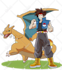 illustrate you as a pokemon trainer
