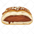 make a realistic food illustration in my style
