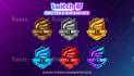 create custom sub badges and emote for kick, twitch, or stream