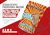 do modern product packaging box and label design