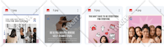 design social media posts graphics for instagram, facebook