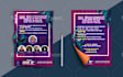 design club flyer, party flyer, event flyer, nightclub motion graphic instagram