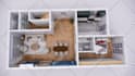 do 3d floorplan, home office, gaming room interior design