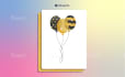 hand draw a custom postcard, invitation or greeting card