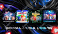 design creative social media posts, banners, ads, templates