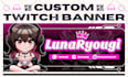 create unique vtuber anime banner for your streaming and social media