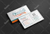 design trucking transport logistics and towing truck business card