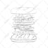 draw a premium illustration for your food or product menu