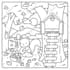 create cozy, bold, and easy coloring book illustrations for children