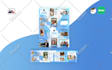 design premium instagram puzzle feed, carousel post or story