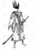 draw your character in a dark fantasy or manga style