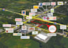 create real estate aerial maps with specific logo labels