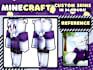 create a custom minecraft skin for you from scratch in 24hrs