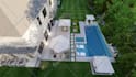 do backyard landscape design, garden, pool, patio, fireplace