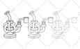 draw line art illustration or vector tracing in 24 hours
