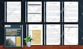 design canva worksheet, workbook and document formatting