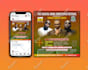 design eye catching social media posts and flyers