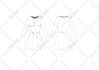 create technical fashion illustration, flat drawing, pattern design