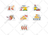 design illustration icon set svg and vector