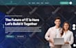 make a website using tailwind CSS reactjs nextjs vuejs nuxt laravel