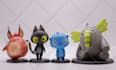 3d print your figurines and miniatures and ship it to you
