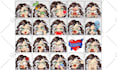 draw anime chibi art character design illustration, chibi emotes and vtuber