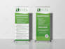 design professional roll up banner, signage, or standee
