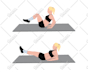 draw exercise, yoga, any fitness poses and workout illustration