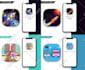 modern app icon for android and ios game and app icon design