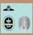 design cbd eliquid label for vape juice