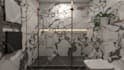 create a 3d interior design of your bathroom