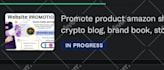 promote product amazon shopify, crypto blog, brand book, store website promotion