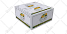 do modern product packaging box and label design