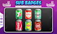 create custom twitch sub badges or emotes