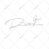 design handwritten, signature logo or autograph for any business