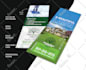 design lawn mowing, plumbing, hvac door hanger within 24 hours