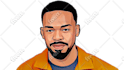 draw realistic cartoon vector portrait thumbnail like sunny v2