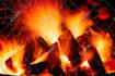 create relaxing fireplace meditation video with fire crackle
