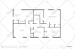 redraw floor plan for real estate agent