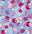 create unique vector pattern for textile, wallpaper