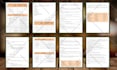 design canva worksheet, workbook and document formatting