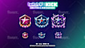 create custom sub badges and emote for kick, twitch, or stream