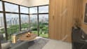 create an interior design and realistic 3d rendering