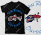 do trendy typography afro t shirt design