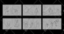 make a storyboard of your scene