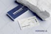 design a modern business card and stationeries