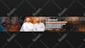 design a professional custom youtube banner