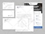 design professional business card, letterhead and stationery