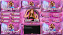 design animated stream overlay, kick, twitch overlay, twitch logo, banner emotes