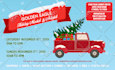 design retro or modern christmas flyer and poster
